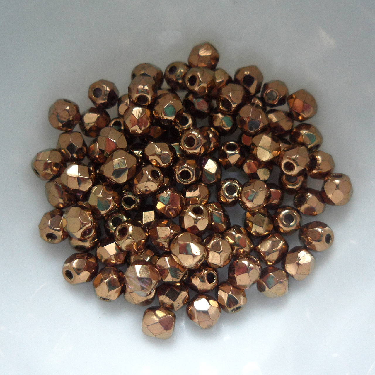 Sklenené ohňovky 3mm-1ks (zlatá tmavá)