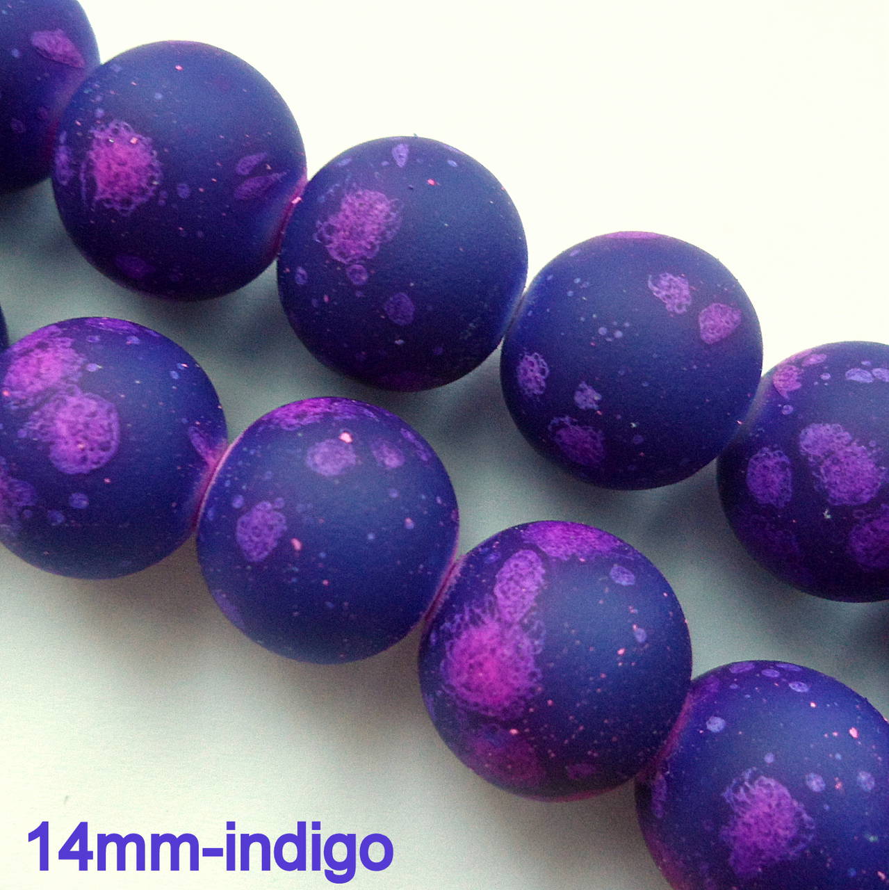 Skl.galactic pogumované-1ks (14mm-indigo)