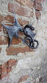 Dekorácie - Kovaný drak - 10544568_