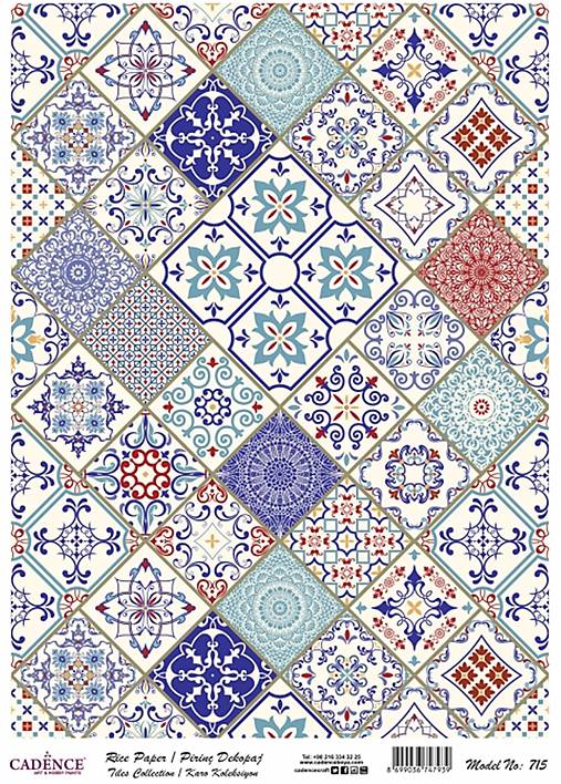  - Ryžový papier 715 A3,  - 10552643_