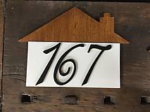 Tabuľky - Tabuľka s číslom domu “ domček “ - 10550309_
