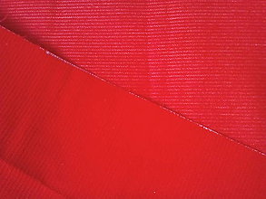 Textil - Prací kord - červený - 10552552_