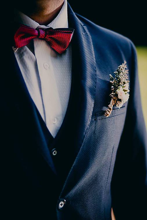 Svadobné pierka - Pierko... na želanie - od 12€ (Pierko ženích klasik) - 10550735_