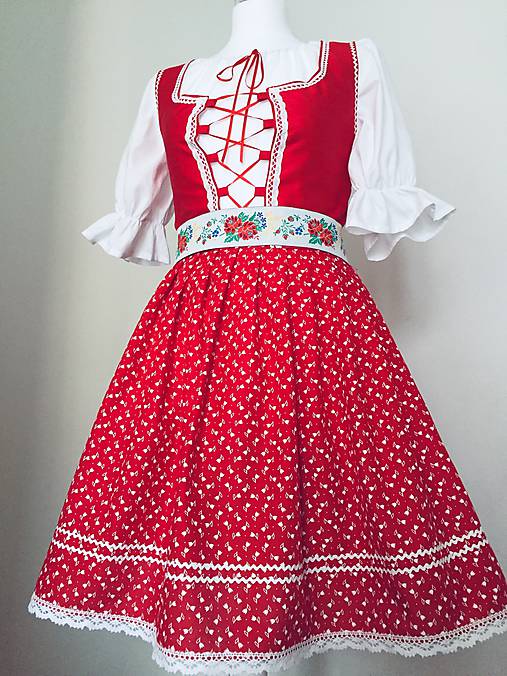 Šaty - Dámsky kroj - 10552653_