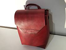 Batohy - Kožený ruksak NO.14 - 10551957_