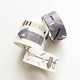 Papier - ozdobná papierová páska Šípky, súprava - 10553269_
