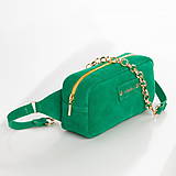 Kabelky - Pásová taška/ľadvinka MAVERA (Zelená) - 10553530_