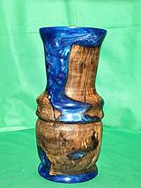 Dekorácie - Živicová váza č. 2 - 10559865_