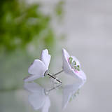 Náušnice - Květ sakury na ouška - 10556170_