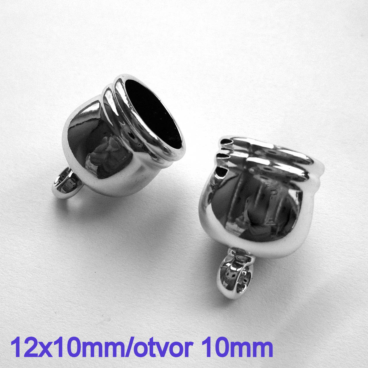 Plastová koncovka-1ks (12x10mm/otvor 10mm)