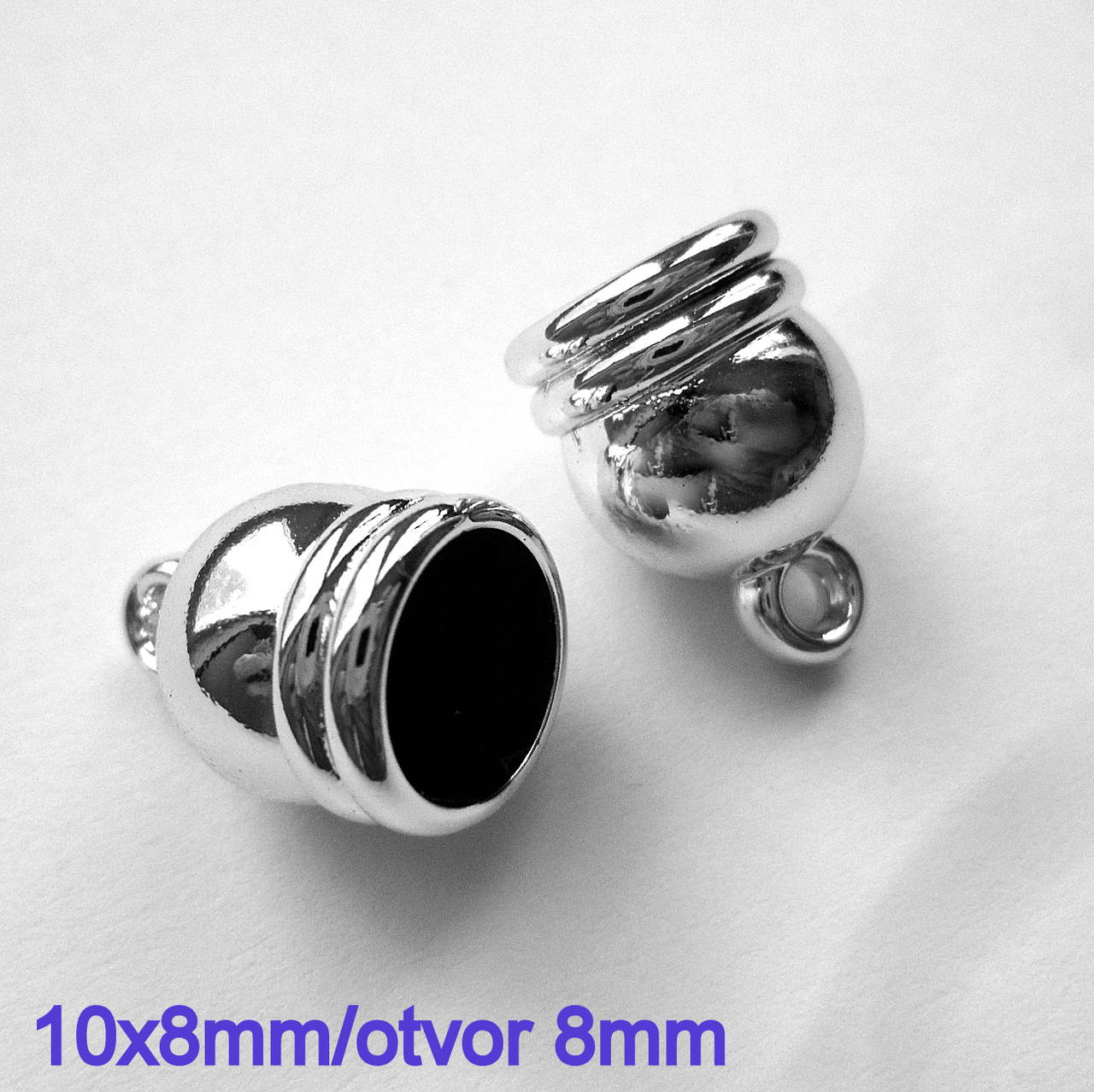Plastová koncovka-1ks (10x8mm/otvor 8mm)