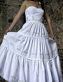 Šaty - svadobné šaty -Vílovské - 10570558_