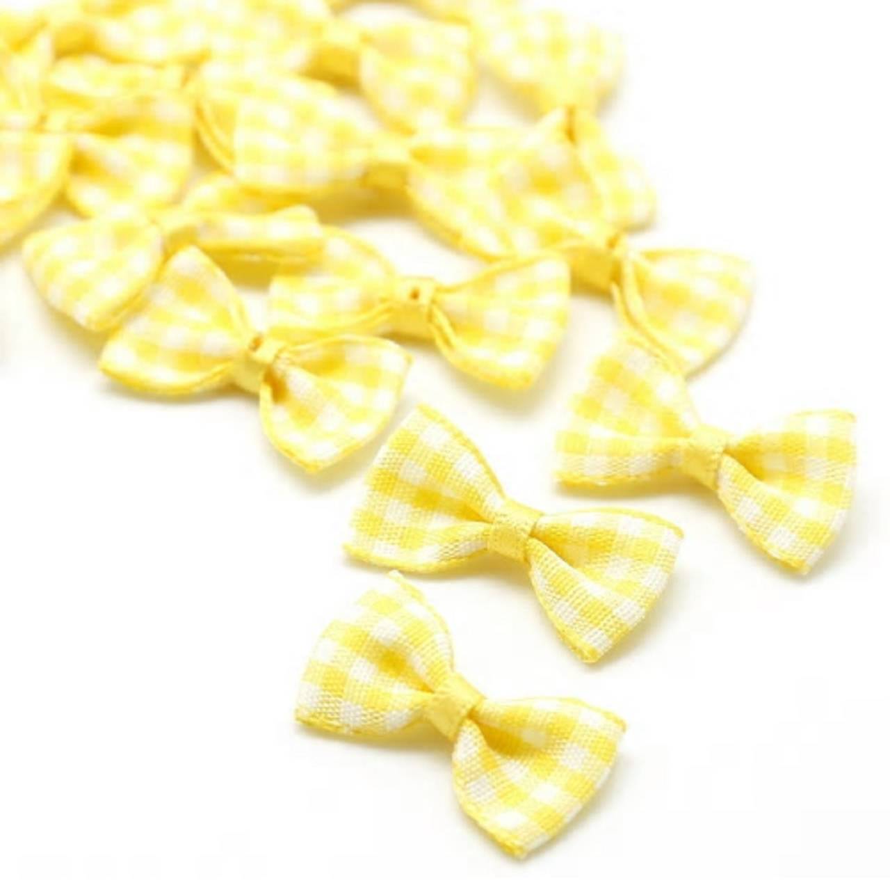 AP107 Textilná aplikácia MAŠLIČKA 3 cm (Žltá)