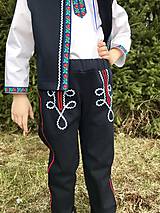 Detské oblečenie - Ľudový chlapčenský kroj Janko s vestičkou  (104) - 10571485_