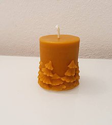 Sviečky - Vianočná sviečka 7 cm - 10571232_