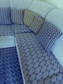 Úžitkový textil - Pletené deky - 10573967_