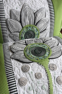 Úžitkový textil - Vankúše - kvet - LIMITED EDITION - 10575908_