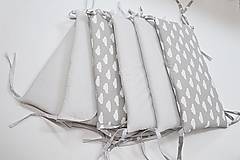 Detský textil - Mantinel vankúšikový vatelínový (30*60cm) - 10583257_
