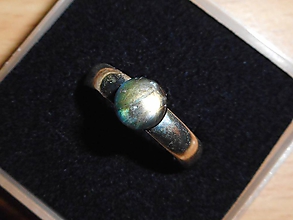 Prstene - ring with labradorit II - 10586010_