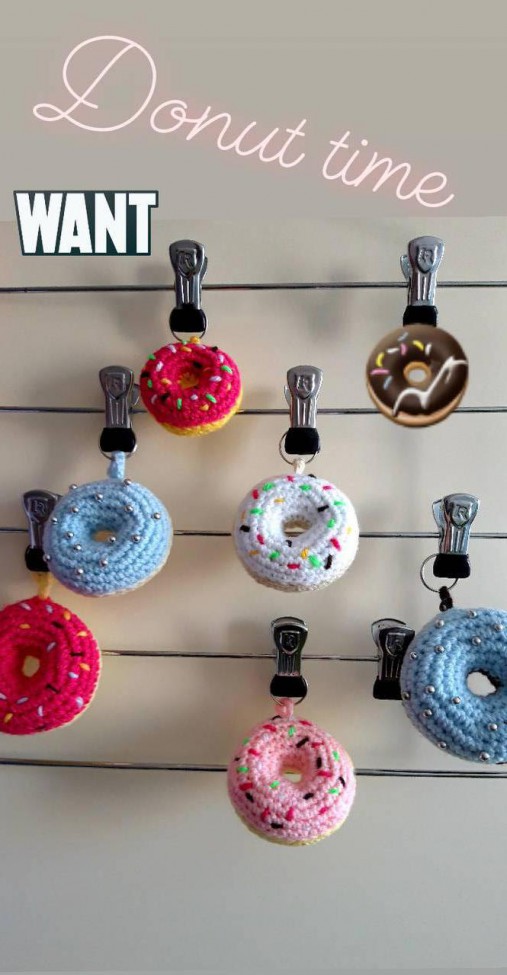 Kľúčenky - Donutky - 10583198_