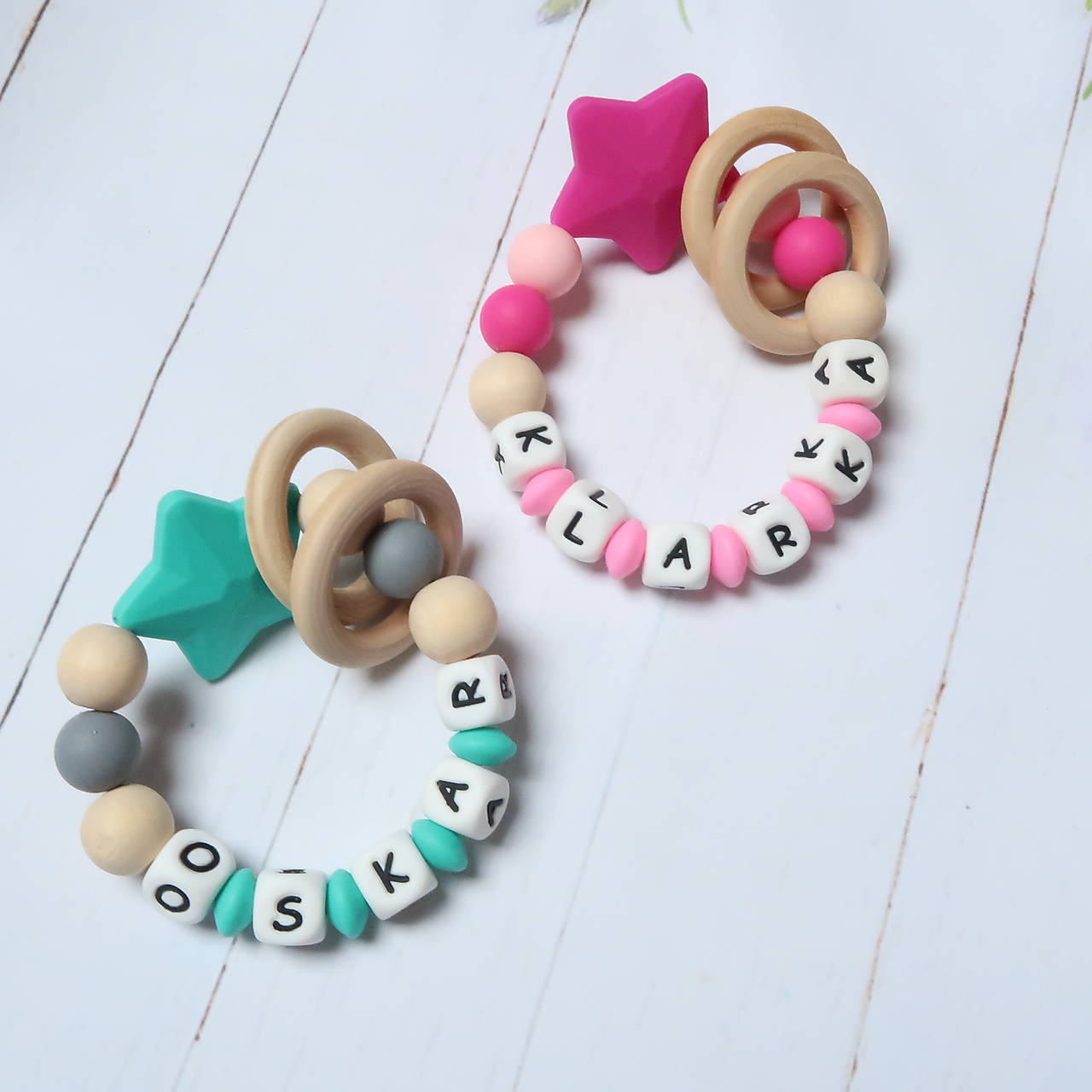 Hrkálka ,,hryzátko" v tvare krúžku