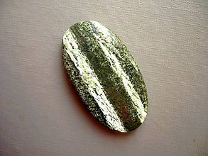 Minerály - Kabošon chrysotilu 44 mm, č.7f - 10589077_