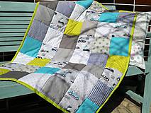 Detský textil - Chlapčenská deka - 10589744_