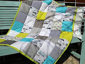 Detský textil - Chlapčenská deka - 10589744_