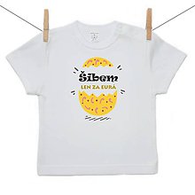 Detské oblečenie - Originálne Veľkonočné tričko Šibem len za eura - 10599589_