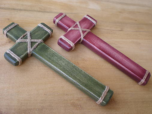 Dekorácie - Krížik - 10603883_