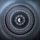 Mandala SPIRITUALITA (silver) 50 x 50