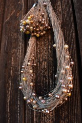 Sady šperkov - EKO sada - copper&braun - 10605209_