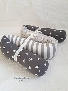 Detský textil - Had - valec do VEĽKEJ POSTELE  zo 100% bavlny -   /80 - 300cm / - 10609068_
