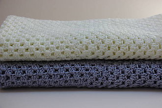 Detský textil - Háčkovaná deka pro Adélu - 10608700_