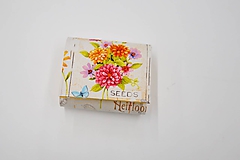 Peňaženky - Peňaženka malá farebná záhrada - 10612648_