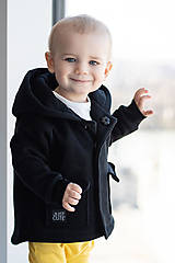 Detské oblečenie - KABÁTIK CASUAL (80-122 - Šedý melír) - 10610710_