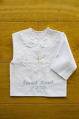 Detské oblečenie - Košieľka na krst Soft - 10613515_