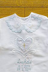 Detské oblečenie - Košieľka na krst Gentle - 10613579_