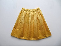 Detské oblečenie - sedemdesiat sukien mala... (Žltá) - 10610478_