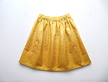 Detské oblečenie - sedemdesiat sukien mala... (Žltá) - 10610604_