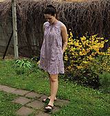 Šaty - ľanové šaty - 10614402_