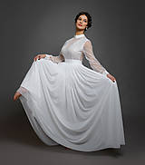 Sukne - Veľká nazbierkaná 3 vrstvová sukňa z elastického tylu - 10624181_