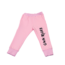 Detské oblečenie - Tepláčiky OwnRules pink - 10628182_
