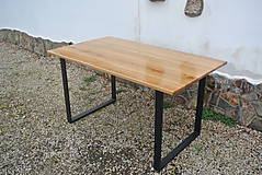 Nábytok - Jedálenský dubový stôl - 10630479_