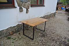 Nábytok - Jedálenský dubový stôl - 10630482_