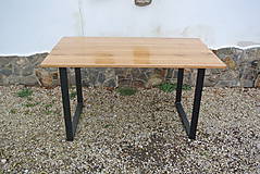 Nábytok - Jedálenský dubový stôl - 10630525_