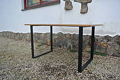 Nábytok - Jedálenský dubový stôl - 10630529_