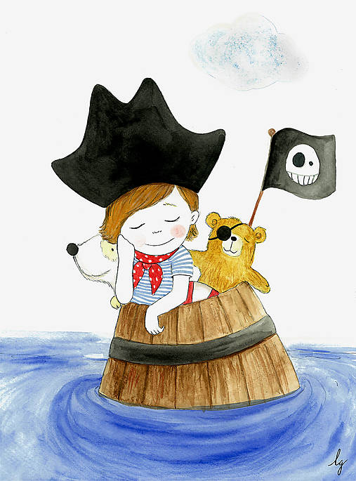  - Pirát - magnetka - 10634520_