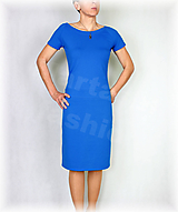 Šaty - Šaty volnočasové vz.430 (nové barvy) (Biela) - 10637229_