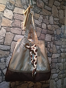 Nákupné tašky - Plátenná taška pletená Astra - 10640016_